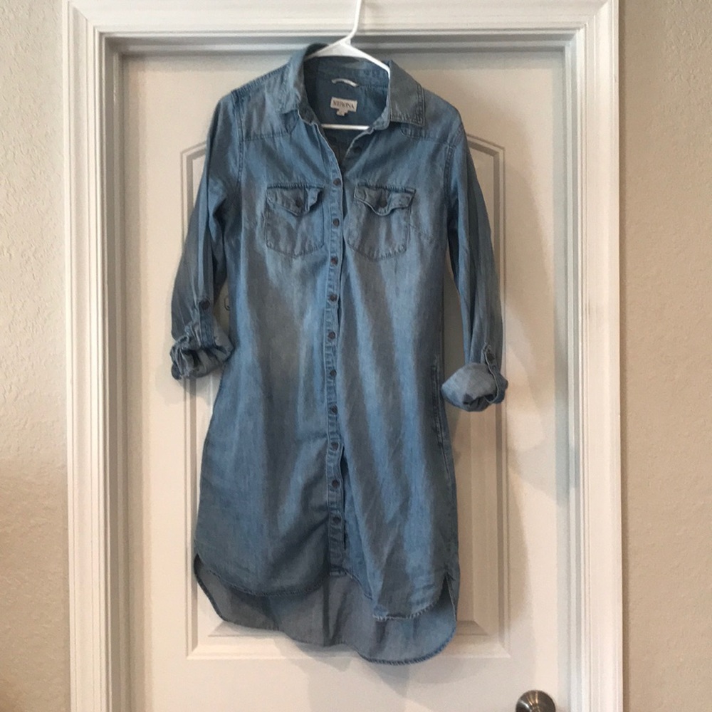 Denim dress